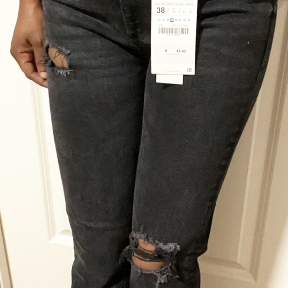Zara slim ankle ripped jean - Picture 4 of 10